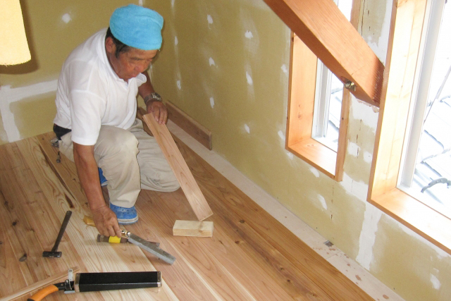 職人直通の自社施工