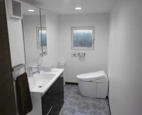 トイレの改修工事