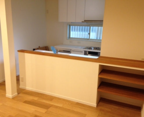 キッチンスペースのフルリフォーム