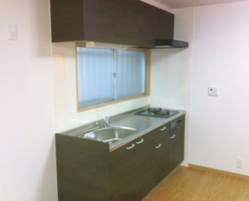 システムキッチンへ入れ替え