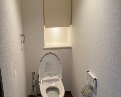 トイレのクロス張り替え