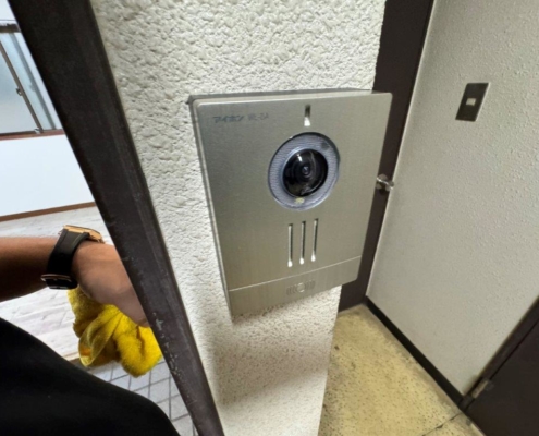 モニター付きインターホンへの交換工事